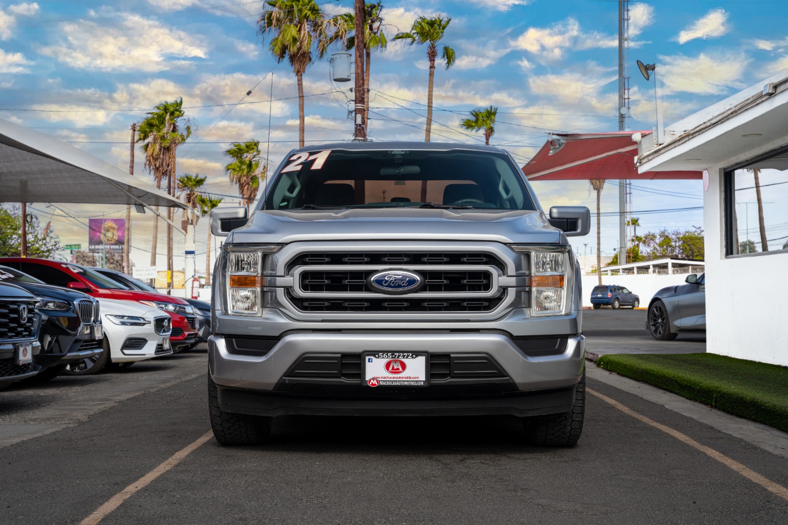 FORD F150 XL 4X2 CREW CAB 2021 PLATA