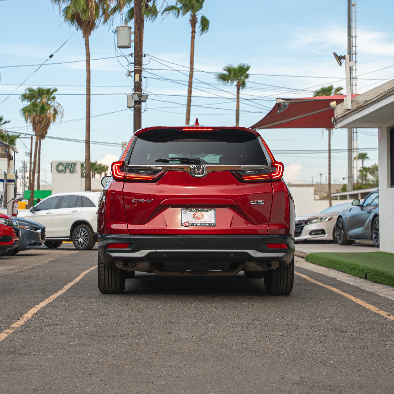 HONDA CRV TURBO PLUS 2022 ROJO