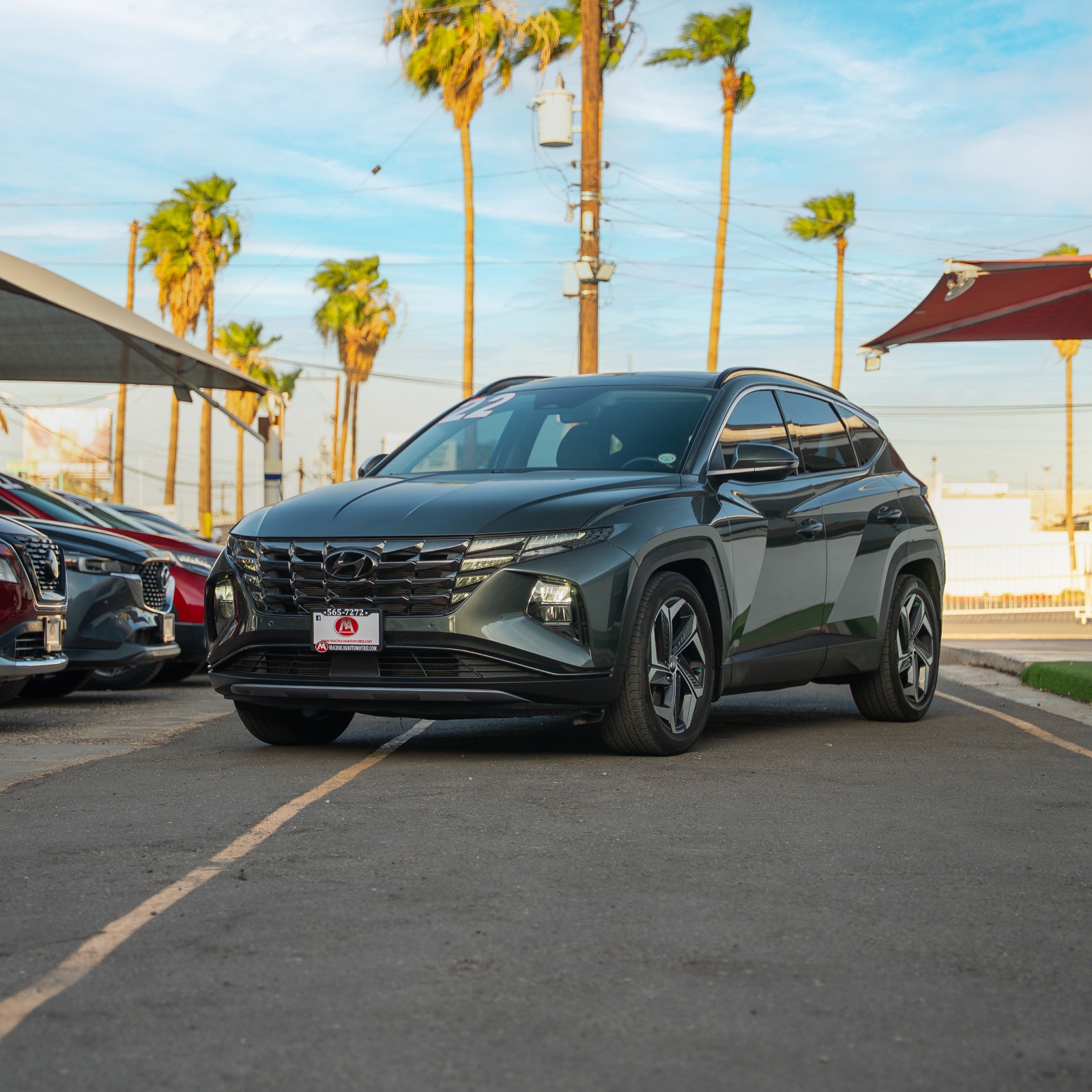 HYUNDAI TUCSON LIMITED TECH 2022 GRIS
