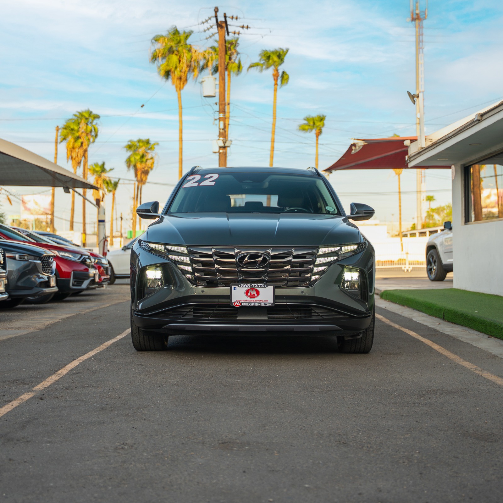 HYUNDAI TUCSON LIMITED TECH 2022 GRIS