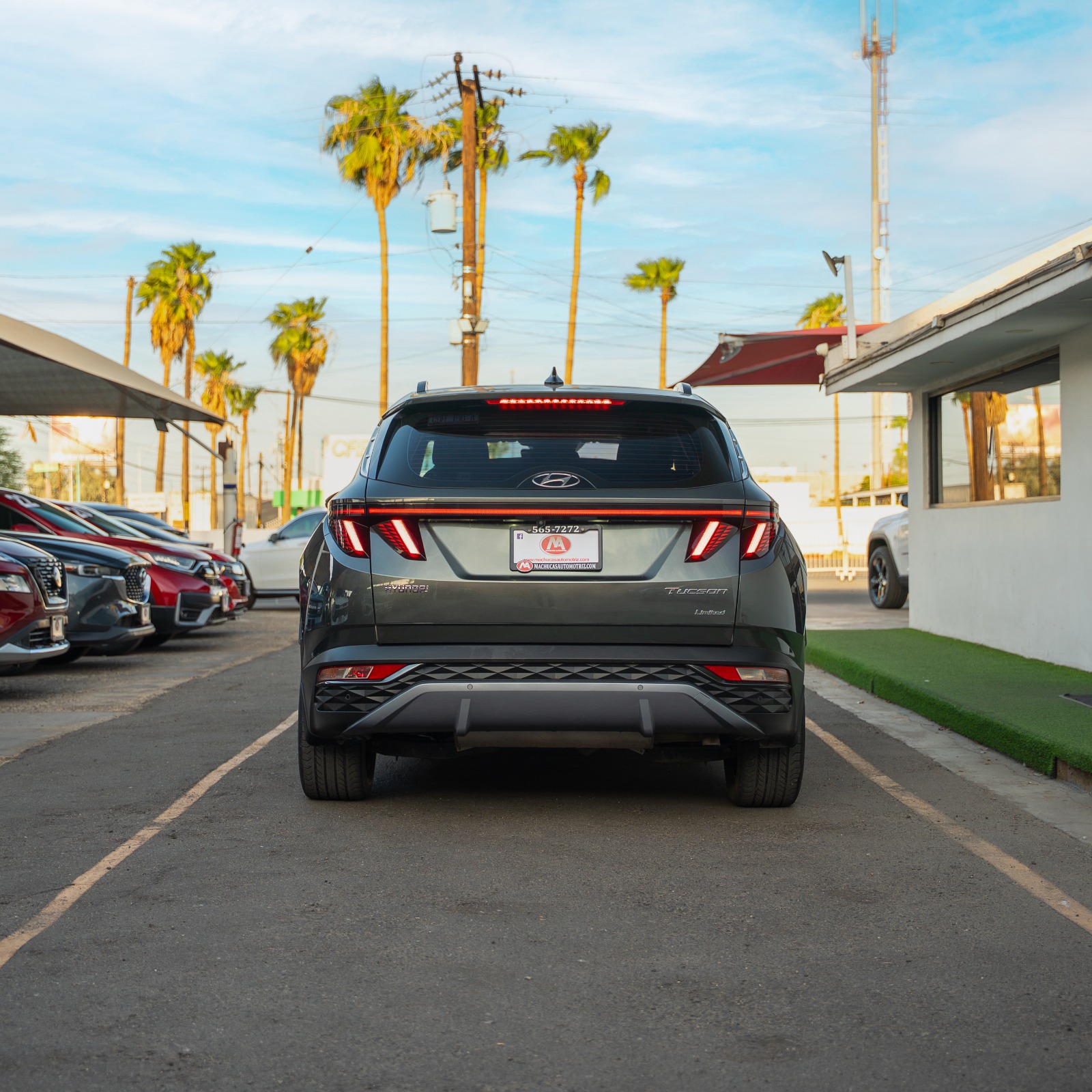 HYUNDAI TUCSON LIMITED TECH 2022 GRIS