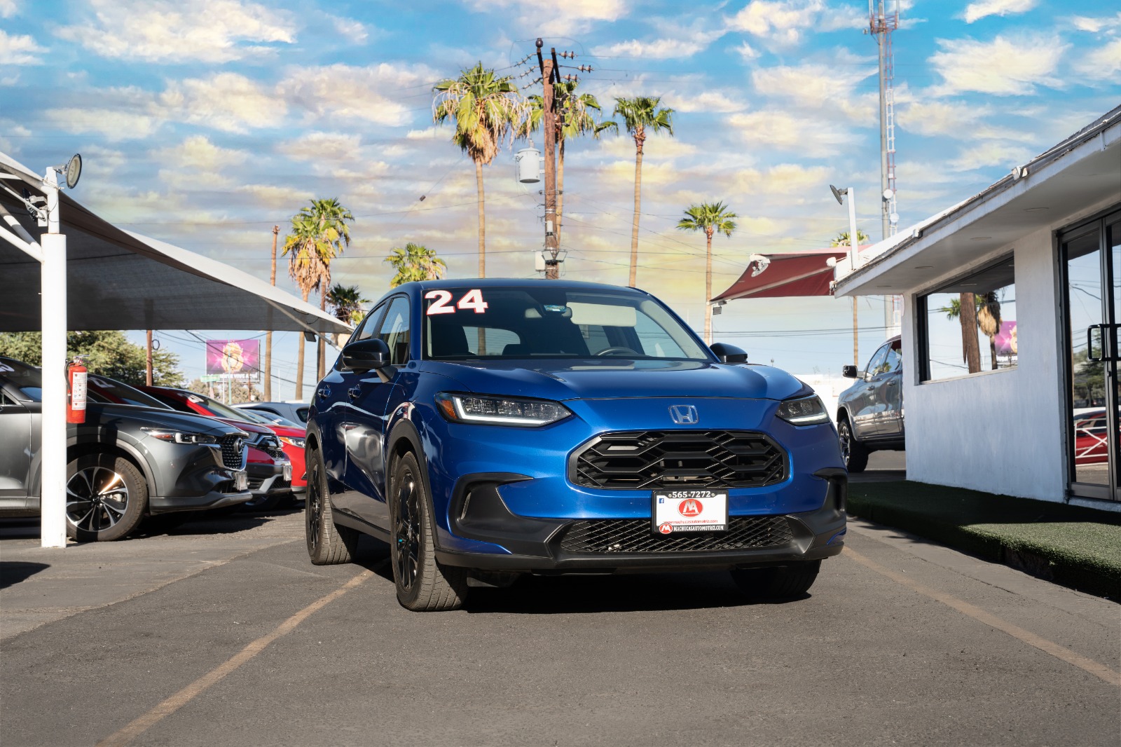 HONDA HRV SPORT 2024 AZUL