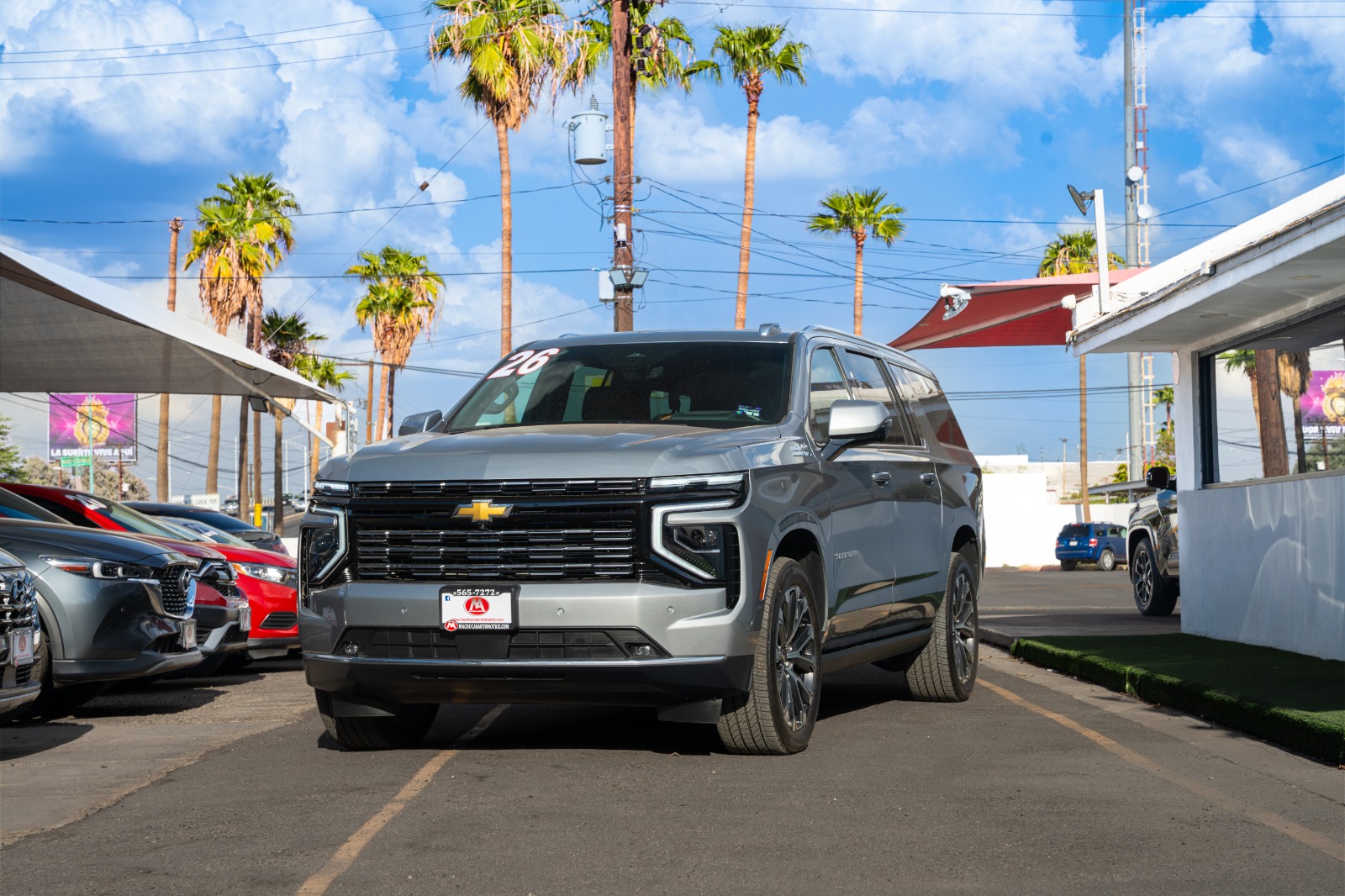 CHEVROLET SUBURBAN SUV PAQ G HIGH COUNTRY 2025 GRIS