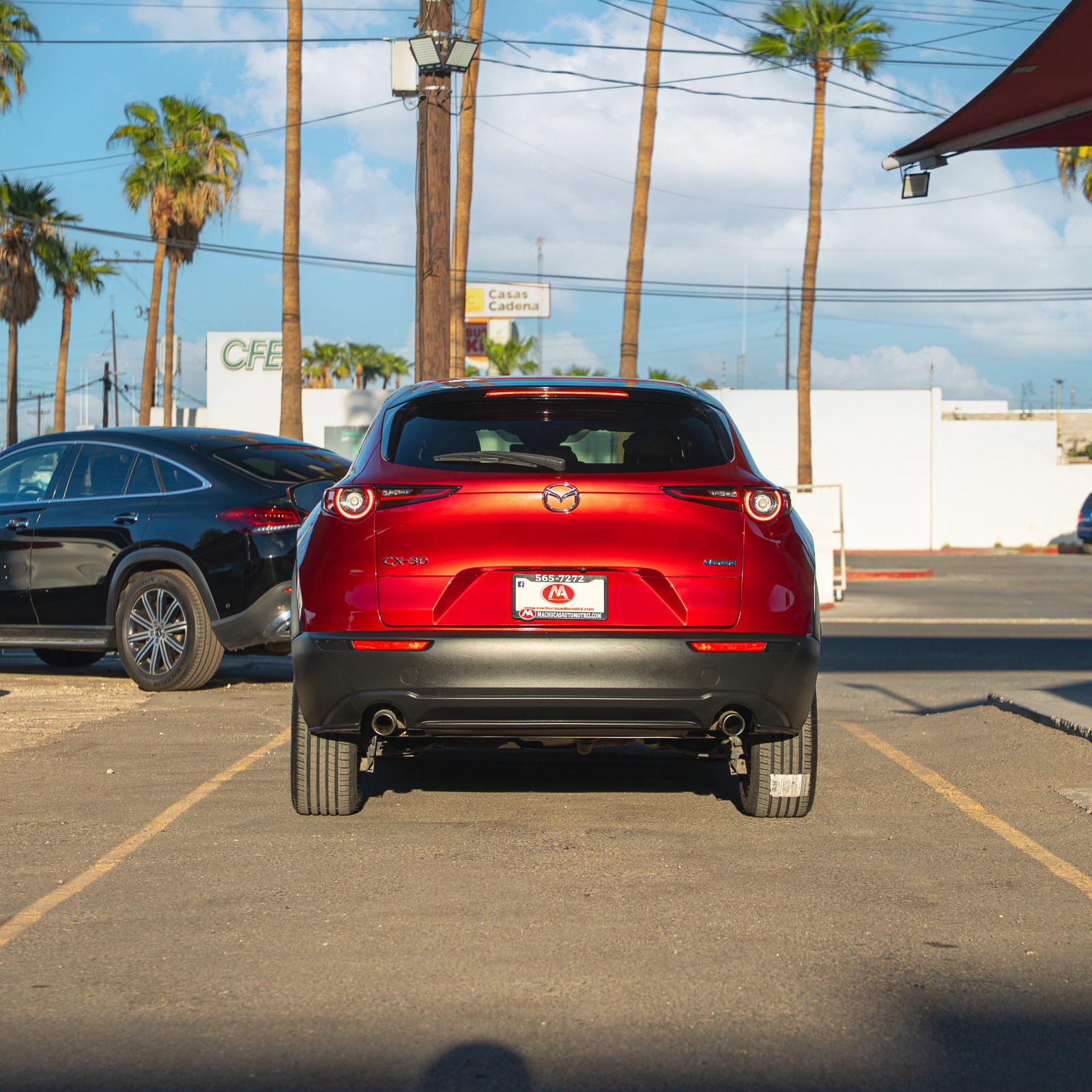 MAZDA CX30 ISP MHEV 2023 ROJO