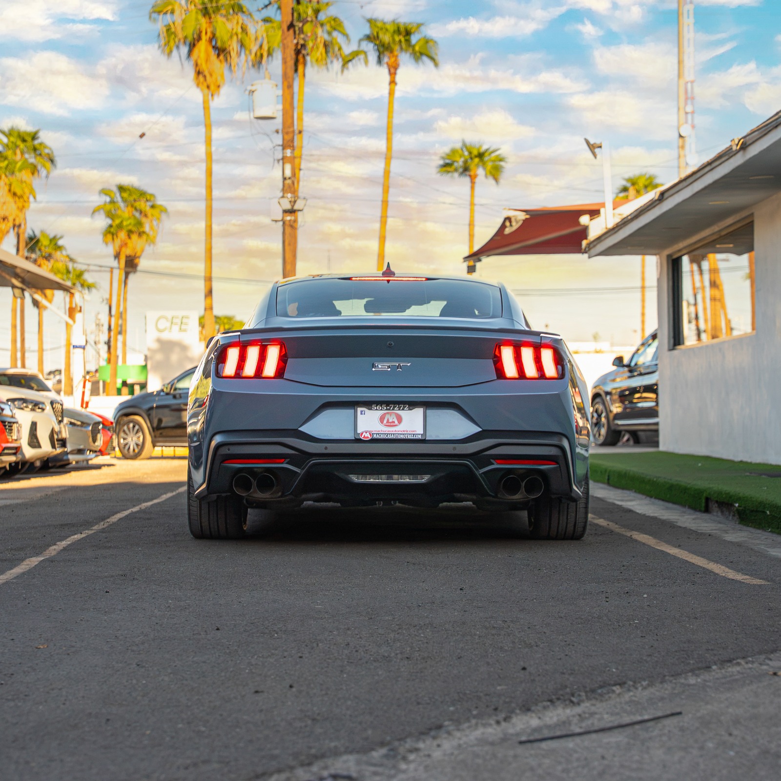 FORD MUSTANG COUPE GT PREMIUM 2024 AZUL
