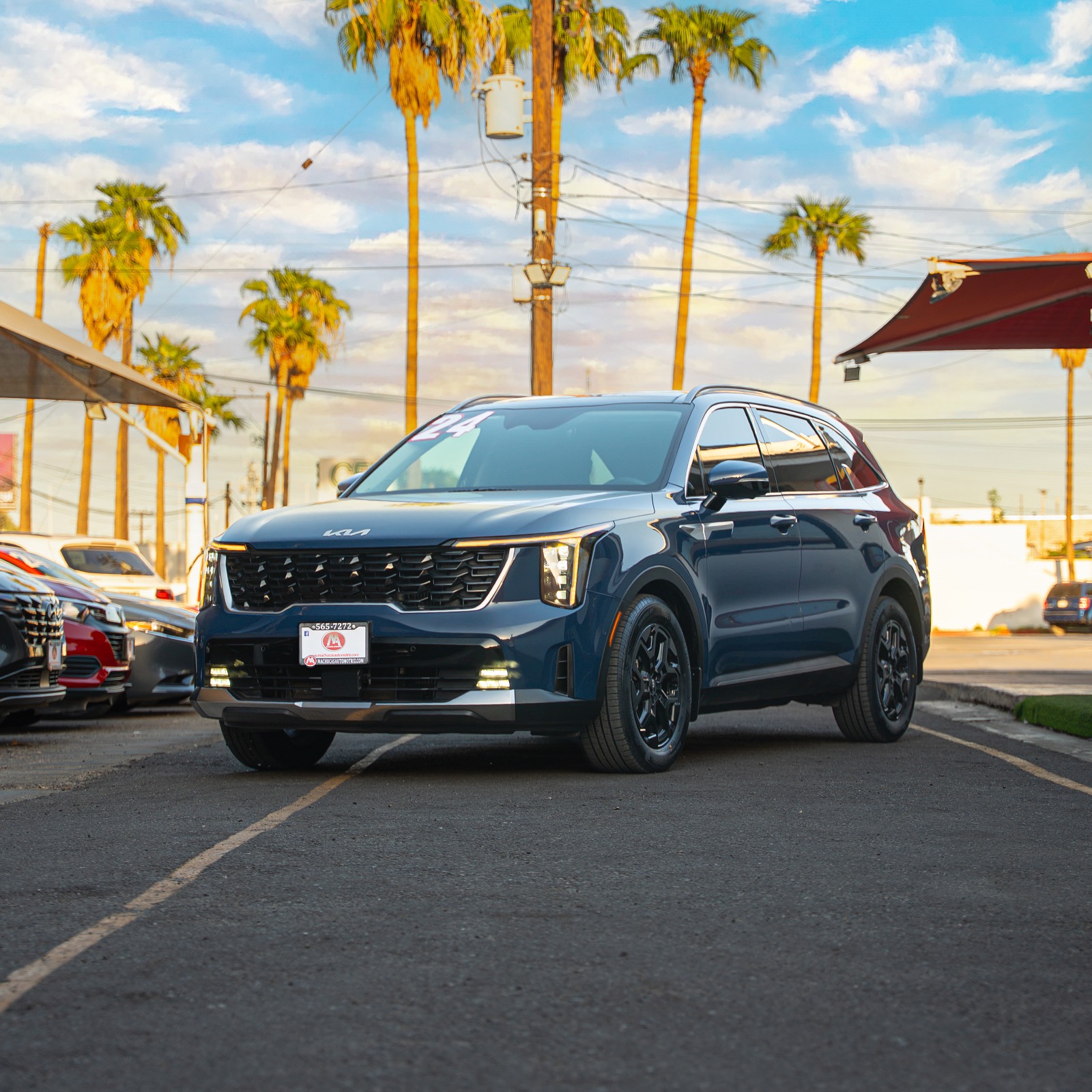 KIA SORENTO SXL 2024 AZUL