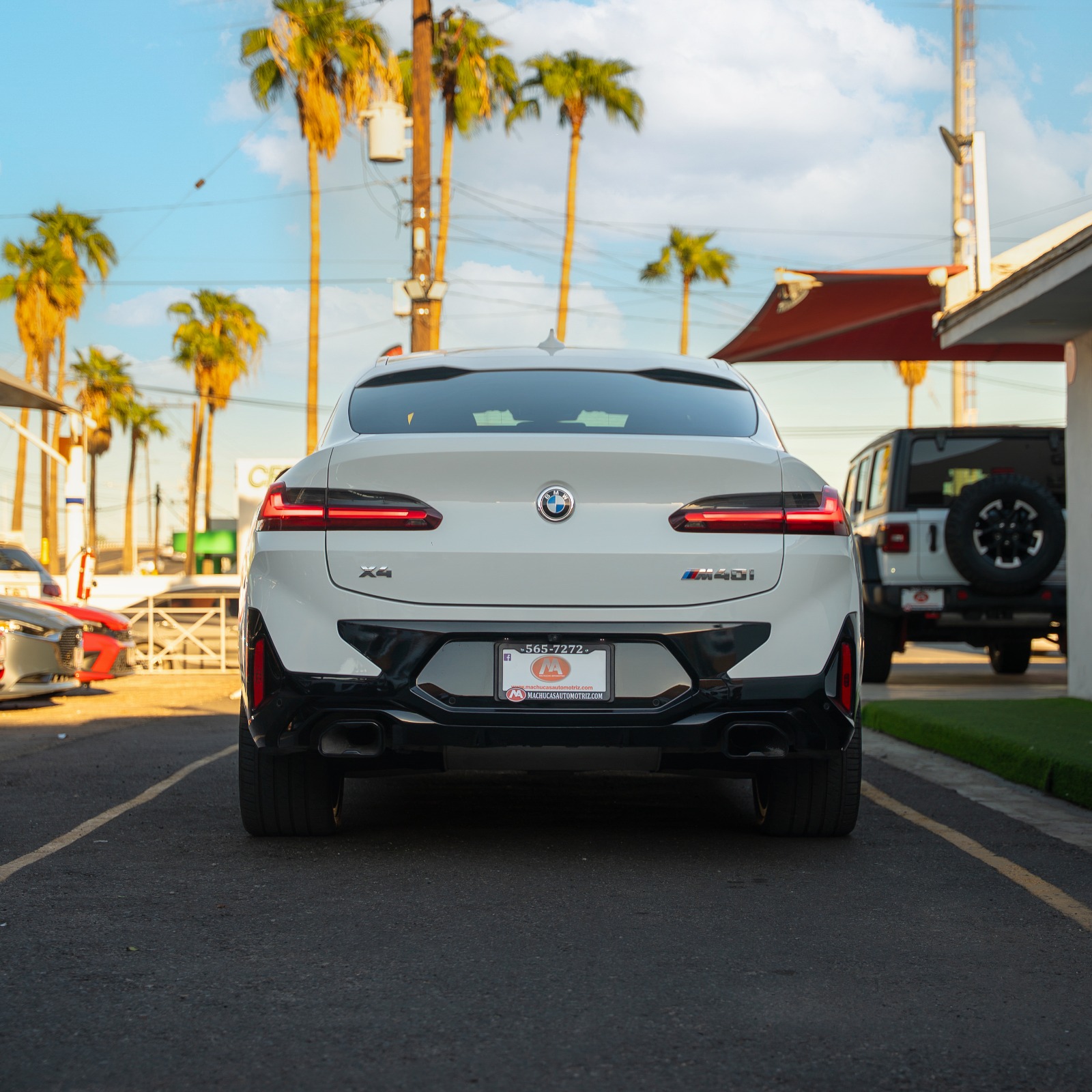 BMW X4 M40 2023 BLANCO
