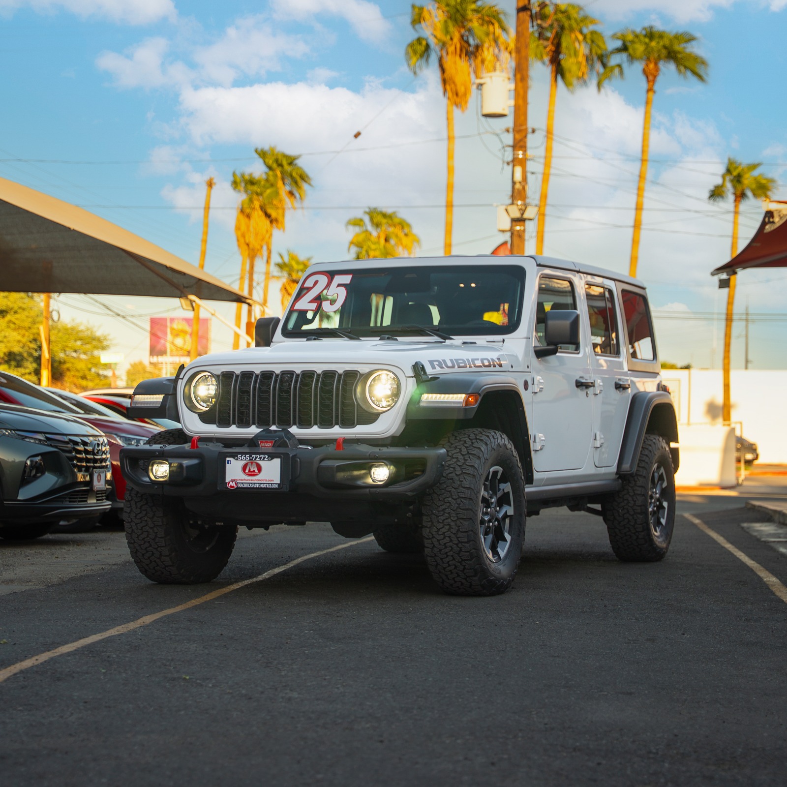 JEEP WRANGLER UNLIMITED RUBICON 2025 BLANCO