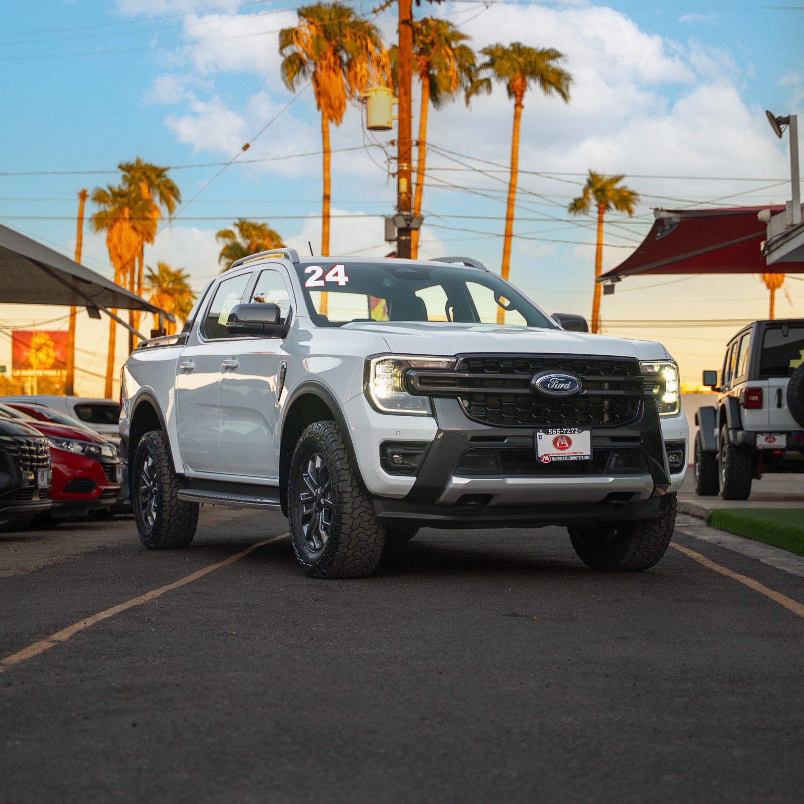 FORD RANGER WILDTRAK 2024 BLANCO